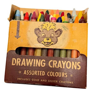 Vintage Eatons Punkinhead Crayons circa 1960s Canada